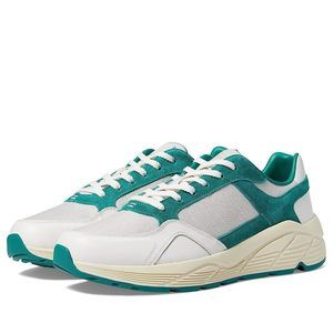 LABEL GT Retro Sneaker White/Green 7.5 M